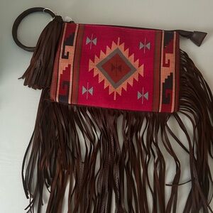 Hippie Tassel Wristlet by Le Miel